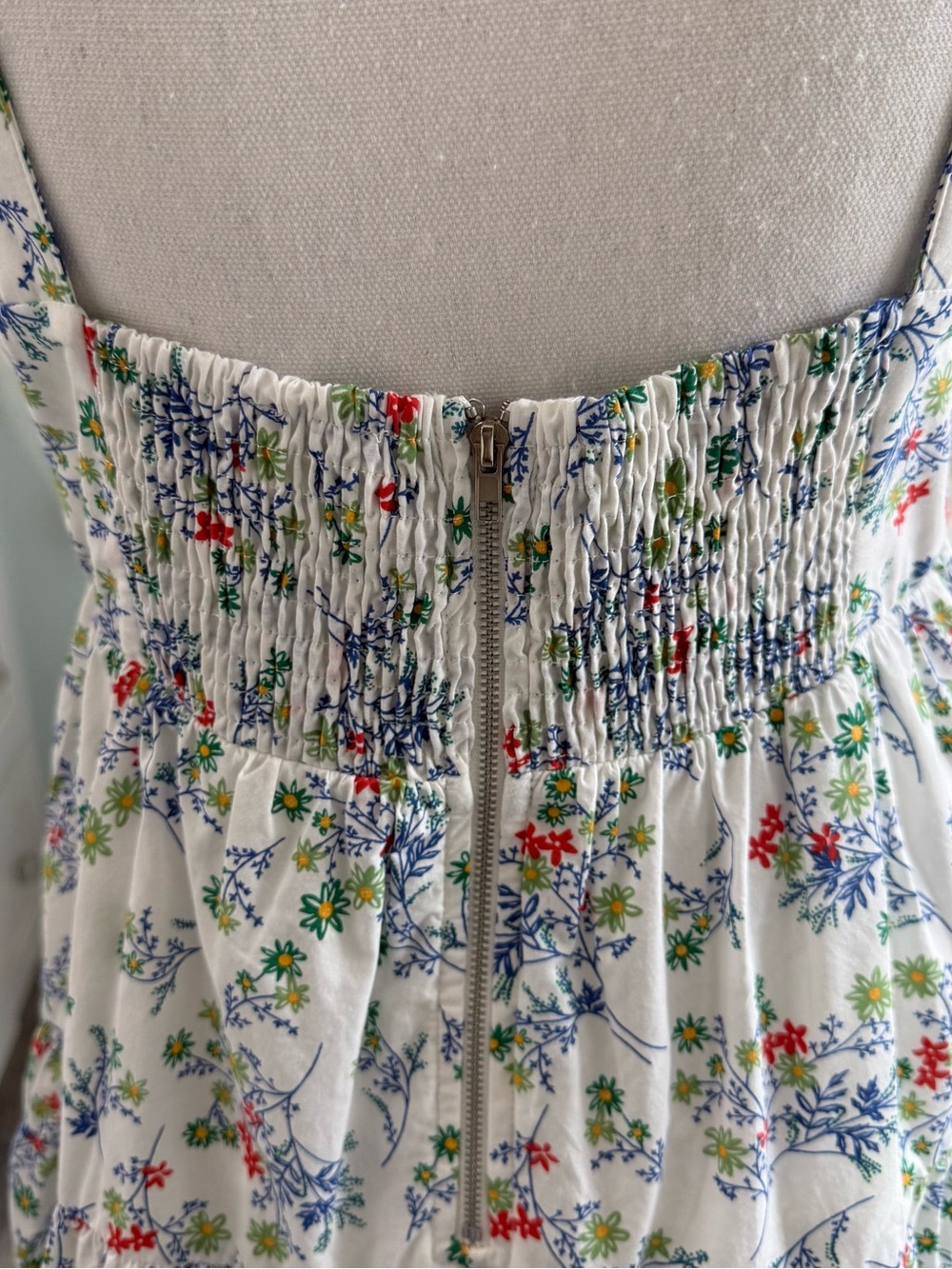 NWT Mable Wildflower key hole tiered ruffle dress szL - Picture 15 of 16